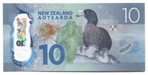 New Zealand 10 Dollars 2015  - P# 192; UNC; ... 