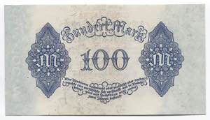 Germany - Weimar Republic 100 Mark 1922  - ... 