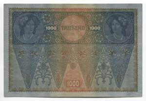 Austria 1000 Kronen 1919 (ND) - P# 60; № ... 