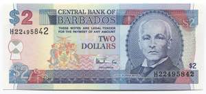 Barbados 2 Dollars 1998  ... 