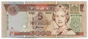 Fiji 5 Dollars 1995  - ... 
