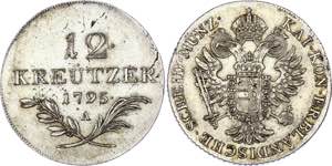Austria 12 Kreuzer 1795 A - KM# 2137; ... 