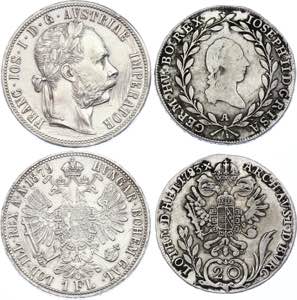 Austria 20 Kreuzer & 1 Florin 1783 - 1879 - ... 