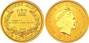 Australia 25 Dollars 2005 - KM# 868; Gold ... 