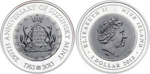 Niue 1 Dollar 2013 - Silver Proof; Suzunsky ... 
