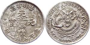 China Kirin 10 Cents 1898 (ND) - Y# 180; ... 