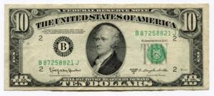 United States 10 Dollars ... 