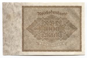 Germany - Weimar Republic 1000 Mark 1922