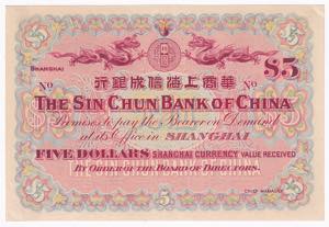 China Shanghai Sin Chun Bank of China 5 ... 