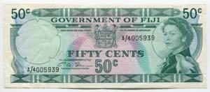 Fiji 50 Cents 1969