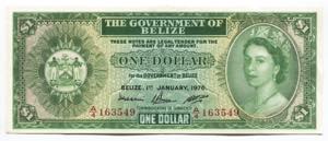 Belize 1 Dollar 1976