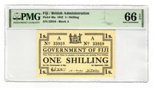 Fiji 1 Shilling 1942 PMG ... 