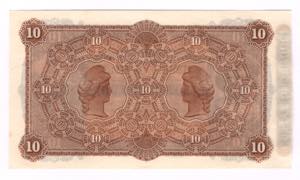 Uruguay Londres Rio de La Plata 10 Pesos 1883