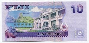Fiji 10 Dollars 2007 -2012