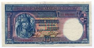 Uruguay 10 Pesos 1935 ... 