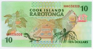 Cook Islands 10 Dollars ... 