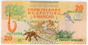 Cook Islands 20 Dollars ... 