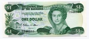 Bahamas 1 Dollar 1974 ... 