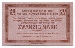 Germany - Empire 20 Mark ... 