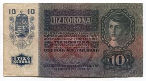 Austria 10 Kronen 1915