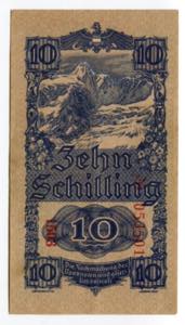 Austria 10 Schillings 1945