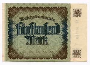 Germany - Weimar Republic 5000 Mark 1922