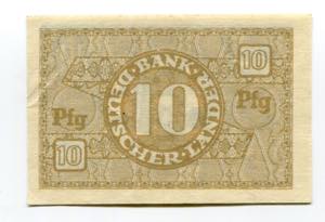 Germany - FRG 10 Pfennig 1948 (ND) ... 