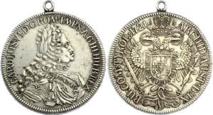 Austria 1 Taler 1721 Antic Coin Pendant - ... 