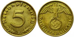Germany - Third Reich 5 Reichspfennig 1937 E ... 
