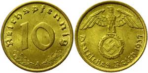 Germany - Third Reich 10 Reichspfennig 1937 ... 