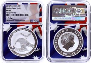 Australia 1 Dollar 2018 P NGC MS 69 - Silver ... 