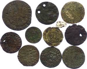 Europe Lot of 11 Forgery Coins 1600 - 1800 - ... 