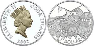 Cook Islands 1 Dollar 2002 - Silver (0.999), ... 