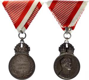 Austria - Hungary Silver Military Merit ... 