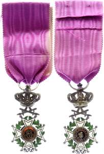 Belgium Leopold Order - Commander Cross with ... 