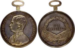 Austria - Hungary Bravery Silver Medal ... 