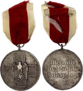 Germany - Third Reich Medal Social Welfare ... 