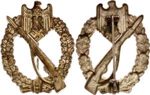 Germany - Third Reich Infantry Assault Badge ... 