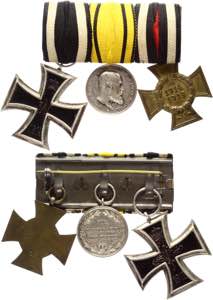 Germany - Empire Bar with 3 Medals 1914 - ... 