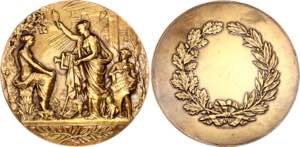 France Bronze Photography Medal Niepce ... 