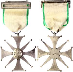 Colombia Bravery Cross for the Police 1990