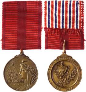 Cuba Liberator Medal 1912