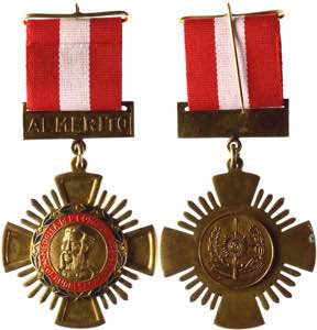Peru Order Of Military Combatants Andres ... 
