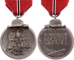 Germany - Third Reich The East Medal ... 