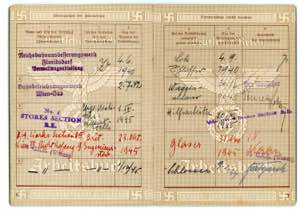 Germany - Third Reich Document of Employment ... 