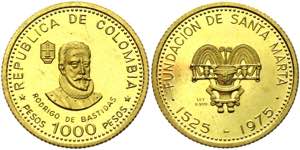 Colombia 1000 Pesos 1975 (ND)