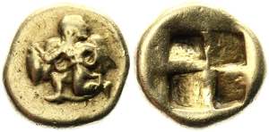 Ancient Greece Mysia, Kyzikos EL Hekte 550 - ... 