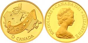 Canada 100 Dollars 1981