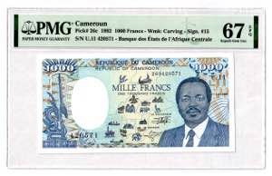 Cameroon 1000 Francs ... 
