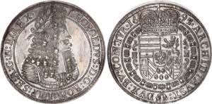 Austria 1 Taler 1695 IAK